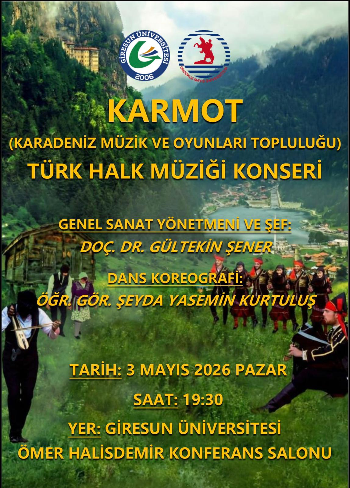 KARMOT Türk Halk Müziği Konseri